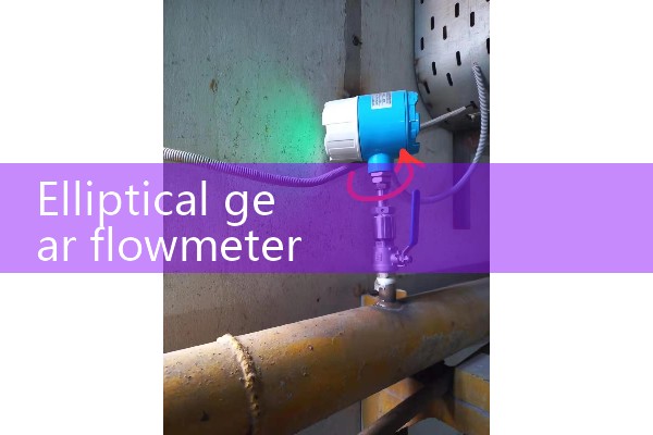 Elliptical tooth flowmeter